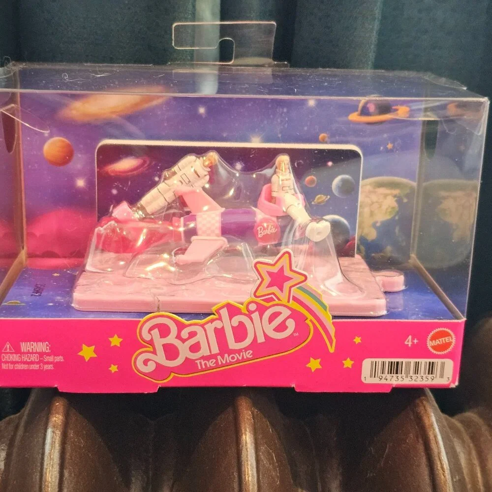 Barbie Mini BarbieLand The Movie Vehicle Collection Rocket Ship - Picture 1 of 8